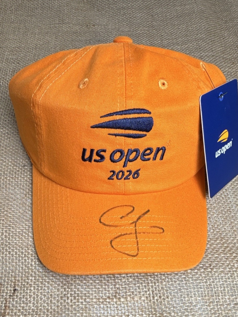 US Open 2026 Tennis Signed Hat By Alexander Zverev The 2026 champion NWT